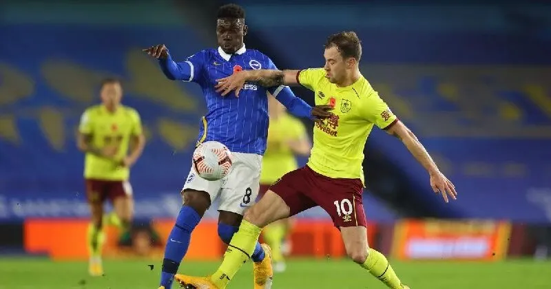 Brighton và Burnley đối đầu nhau vài 3/1/2026