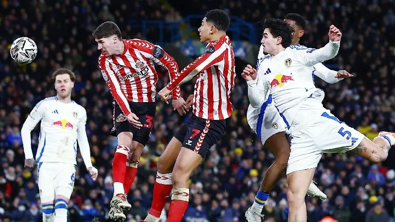 Chú ý phong độ gần đây của Sunderland và Leeds United