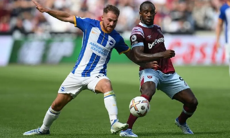 Thành tích đối đầu West Ham United và Brighton